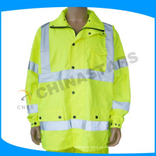 100% poliéster 300D oxford tejido impermeable reflectante para adultos